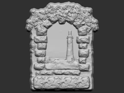 Stone Window 3D print model