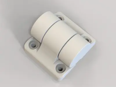 Plastic Hinge Medium 3D print model
