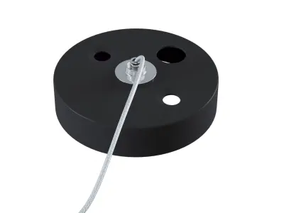 Track Lighting Accessory Track TRA001CW-11B Maytoni Technical Free 3D model