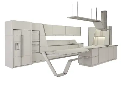 Kitchen 12 3D model