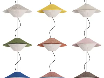 Otto Pendant lamp by Servomuto 3D model