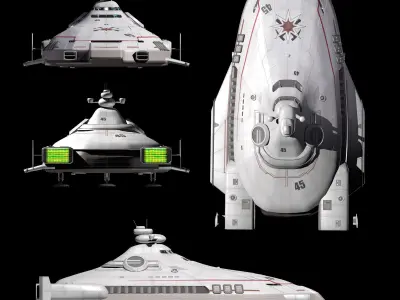 Cosmic Cutter 3D model