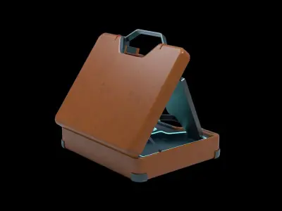 Vampire Killing Kit Sci-Fi Cyberpunk Low-poly 3D model