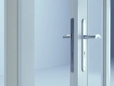 White Door 42 3D model