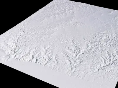 Jincheng China City Landscape 3D Model 3D model