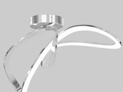 pendant light Adelaide LED Low-poly 3D model