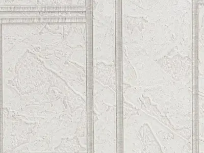 Ivory Geometric Plaster Wallpaper Texture