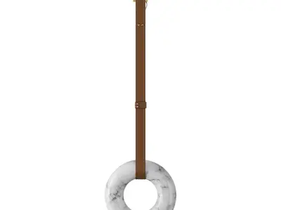 Oslo Pendant Light A style 3D model