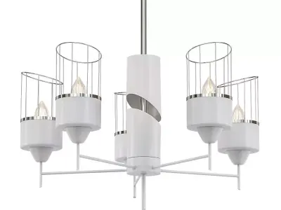 ELSTER chandelier with four lights 3D model