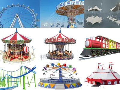  Amusement Park Toys-1 