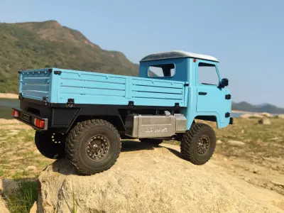 Crawler U452 Sideboard Flatbed - 1-10 RC body 3D print model