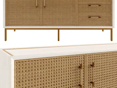 Bar island console 3D model