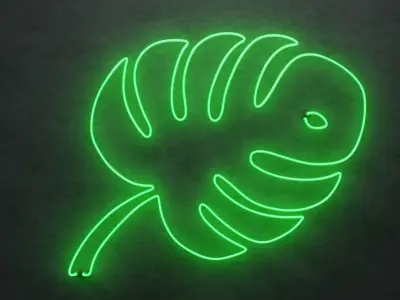 Neon 3D model 20 - Leaf 2 3D model