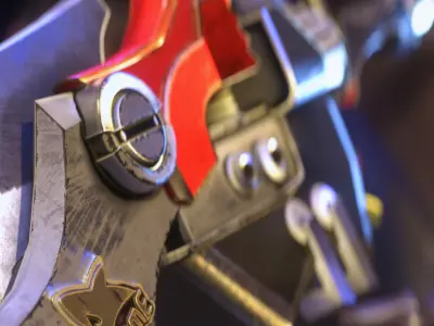 Ellen Joe  The Ironmaid Blade 3D print model