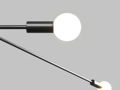 Big Mobile Light Low-poly 3D model