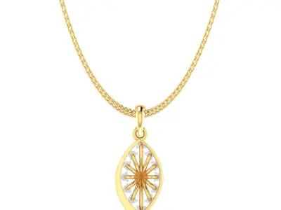 Ring Earrings Pendant Combo 3D print model