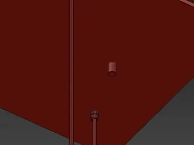 Chandelier Tango 5 light 3D model
