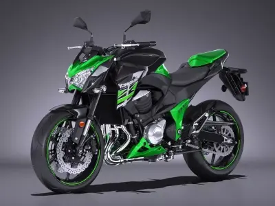 Kawasaki Z 800 2017  3D model