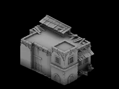 dirt House house 3D model