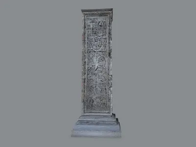 monolith Low-poly 3D model