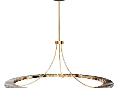 SANTORINI CHANDELIER 89660 3D model
