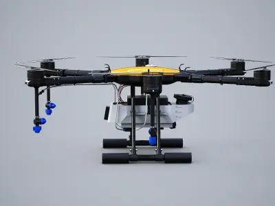  Agricultural Drone - Farming UAV Sprayer for Crop Dusting Precision Agriculture 