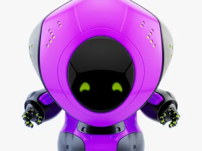 Pirate bot IV 3D model