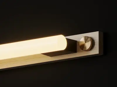 LINESTRA 110 OAK Wall Sconce by Asafweinbroom 3D model