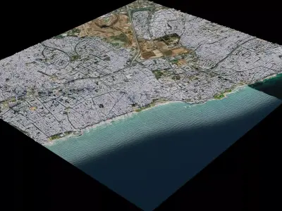 Tel Aviv Yafo - Israel 3D model