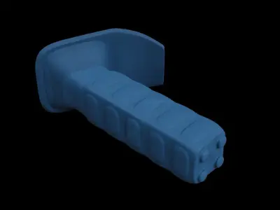 Auxiliary door handle Free 3D print model