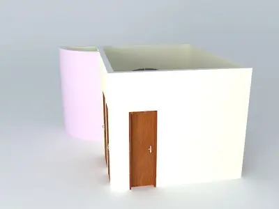 regiorkut house with doors and windows Free 3D model