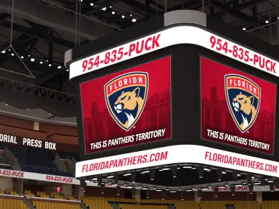 FLA Live Arena Interior Light 3D model