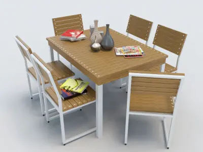 Outdoor Furniture-2 3D model
