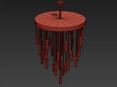 Maire chandelier 3D model
