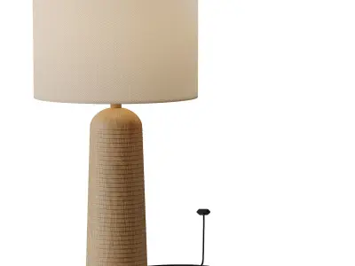 Frankfort Wood Table Lamp 3D model
