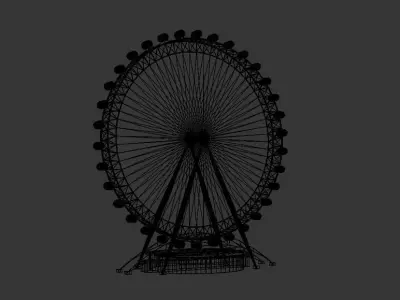ferris wheel 3D model