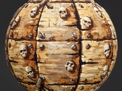 Stylized Wood Seamless Texture  Texture