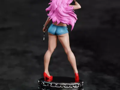 Street Fighter Poison 3D print model purchase