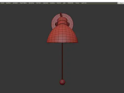 ONDER SCONCE Low-poly 3D model