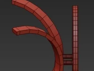 Cromo Wall Sconce 3D model