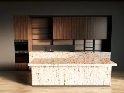 72-Kitchen12 texture 6 3D model