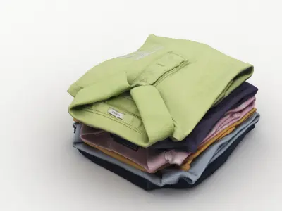 Polo Shirts 2 3D model