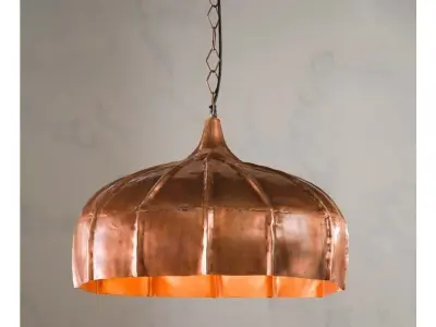 Dlyla Light Copper Single Pendant 3D model