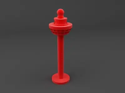 Changi Tower Singapore 3D print model