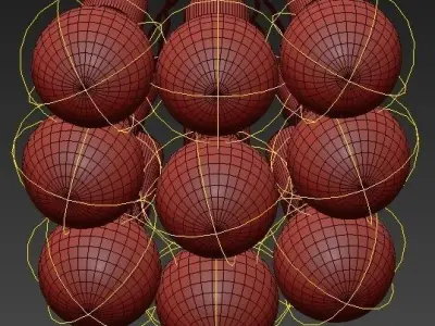 Mordern Nordic retro Edison 3D model