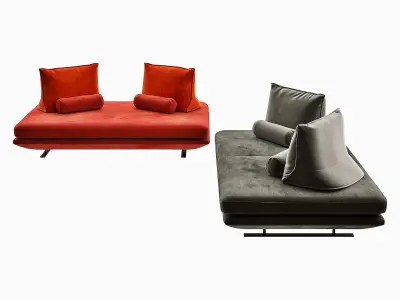 Prado Sofa M 120 3D model