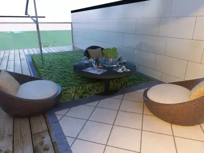 Cottage Concept 3D model
