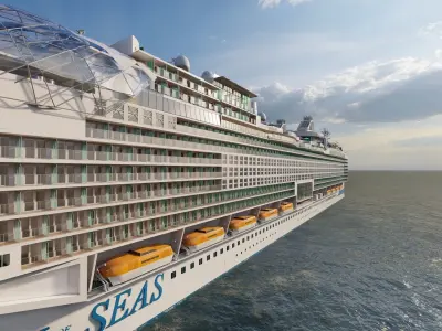 Icon of the Seas with full interior 3D model