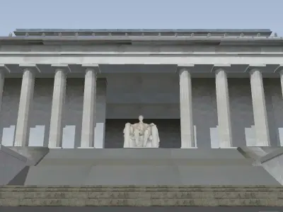 Lincoln Memorial 3D model