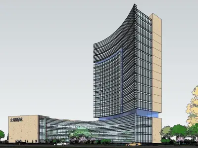 vacation spot-Resort-Fashion Leisure Hotel-0244 3D model